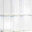 Wall Mounted Figurine Box, White 11 cm × 7 cm