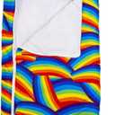 Happy Nappers: Pillow & Sleepy Sack: Large - White Unicorn - 66 x 30, 2-in-1: Plush Animal Opens to Sleeping Bag, Soft Play & Nap Character, Kids 3+ (Medium)