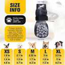 EXPAWLORER Anti Slip Dog Socks to Prevent Licking Paws, Dog Shoes for Hot Pavement, Dog Booties for Small Medium Large Senior Dogs, Traction Control Boots & Paw Protectors for Hardwood Floors
