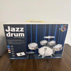 Raimy Kids Drum Set with 5 Piece Toddlers Musical Instruments Toys