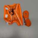 YIMEIS Dog Harness and Leash Set, No Pull Soft Mesh Pet Harness, Reflective Adjustable Puppy Vest for Small Medium Large Dogs, Cats (Orange01, X-Small (Pack of 1)