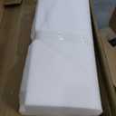 Outdoor Chair Cushions Set of 6: Waterproof & Fade Resistant Deep Seat Cushion for Patio Furniture - 24 x 24 x 3 Inch Chair Pads with Ties and Hidden Zipper - Patio Chair Cushion Replacement, Beige, 24x24x3 Inch | 6 Pack