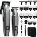 Ufree Professional Hair Clippers for Men, Clippers and Trimmers Set, Barber Clippers, Electric Beard Trimmer with Barber Bag, Gifts for Men