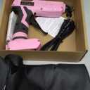 100W Cordless Hot Glue Gun for Dewalt 20V MAX Battery with 20PCS Full Size Glue Sticks, Digital Temperature Adjustable High Temp Glue Gun for Arts Crafts DIY Home Repair(Tools only)