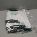 Extra Large Cutting Boards, Plastic for Kitchen (Set of 4) Dishwasher Chopping Board with Juice Grooves, Easy-Grip Handles, Black, Empune