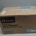 O-Cedar EasyWring Microfiber Spin Mop, Bucket Floor Cleaning System, Red, Gray, Standard