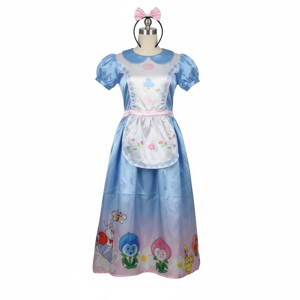 Children's dress Alice Wondering L