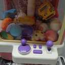 Jovow Claw Machine for Kids, Mini Vending Machine with Music, Prize Dispenser Toys for Girls and Boys, Electronic Claw Game Machine for Party Birthdays, Includes 35 Mini Toys (Small)