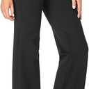 Tapata Women Dress Pants 28"/30"/32"/34" High Waist Stretchy Bootcut Pants Tall, Petite, Regular for Office Business Casual, Large