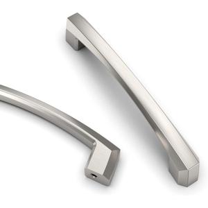 Asidrama 10 Pack 4 Inch(102mm) Brushed Satin Nickel Kitchen Cabinet Handles, Cabinet Pulls Kitchen Cabinet Hardware for Cupboard Drawer Pulls