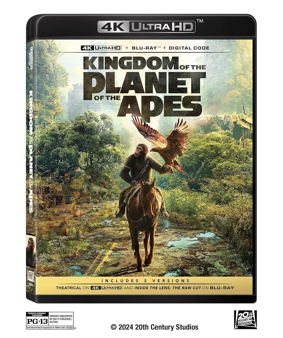 Kingdom of the Planet of the Apes - 4K + Blu-ray + Digital