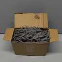 6 FT Silver Artificial Christmas Garland, Faux Spruce Evergreen Garland with 20 LED Lights, Lighted with Timer, Perfect for Christmas Indoor Outdoor Decoration