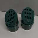 2 Pack 4" Slope Drainage Grate Cover, Rain Diverter, Drainage Grate Yard Drain, Drain Emitter for Sump Pump Discharge & Downspout Extensions, Fit 4" SCH 40, 4" SDR 35, 4" Corrugated Pipe-Green