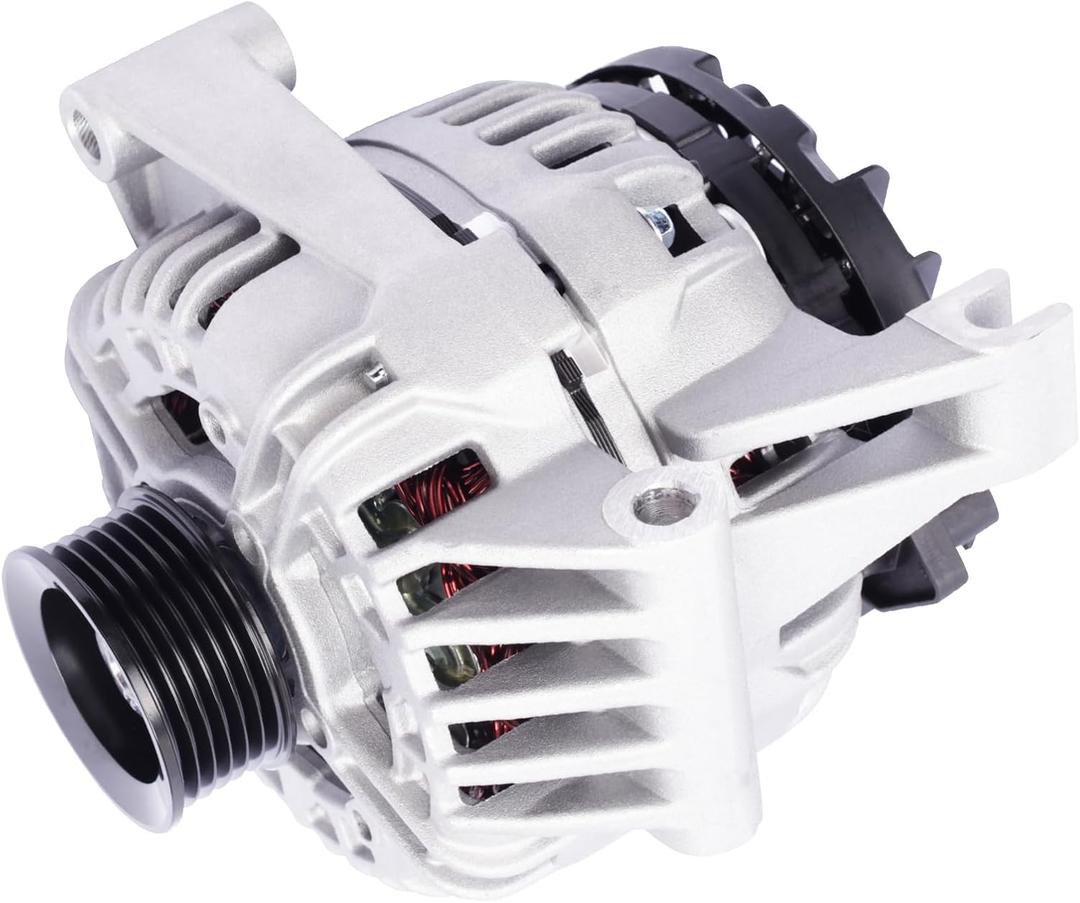 Alternator Compatible with Chevy 2006-2011 Impala 2006-2007 Monte Carlo 3.5L 3.9L V6 Replace for: 10335497 20757889 40024062 11185N