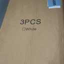 [Upgrade Thickened] Cylinder Pedestal Stands for Party 3PCS, Large White Cake Pedestal Stand with Weighted Water Bag, Round Cylinder Tables for Wedding , Birthday, Party Art Decor, Floral Arrangements (White)