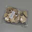 Yookat 150 Pieces Wooden Hearts for Crafts Wood Heart Slices Unfinished Wooden Heart Embellishments Small Wood Hearts for Valentine's Day and Wedding Decorations (1.37inch, 1.5inch, 2 inch)