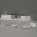 Jetec Acrylic Pen Holder 6 Compartments Makeup Brush Stationery Organizer Pencil Holder for Desk Accessories, Cosmetic Brushes, Dorm, Home, Bathroom, Kitchen, Office Supplies(White)