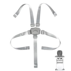 Adjustable High Chair Straps Replacement Compatible with Ingenuity for Most for Most 5 Point High Chairs,Secure Buckle,1PC
