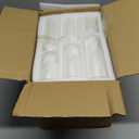 36 PCS Ivory White Pillar Candles with Glass Candle Holders Clear Hurricane Candle Holders Glass Cylinder Vases for Centerpieces Wedding Party, Event, Home Office (18 Candles+18 Candle Hoders)