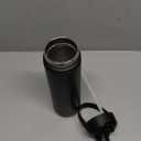 POWCAN 26 oz Insulated Water Bottle with 2-in-1 Straw and Spout Lid, Keep Cold 24H, Leak-Proof, Fits in Car Cup Holder, Stainless Steel Water Bottle for Sports, Travel, and School (Dark Knight)