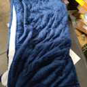 Bedsure Heated Blanket Throw Blanket with Preheat Function, Soft Flannel Electric Blanket Throw with 6 Time Settings(Up to 10H) & 6 Heating Settings, Gifts for Grandma (50"x60", Pageant Blue)