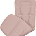 Thule Summer Seat Liner Strollers New - Lightweight and Breathable Stroller seat Liner - Machine Washable - Reversible Design - Easy to Install (Misty Rose)