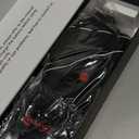 SAVIOR HEAT Heated Gloves for Men Women, Rechargeable Electric Heated Leather Skiing and Snowboarding Gloves (X-Small, Black)