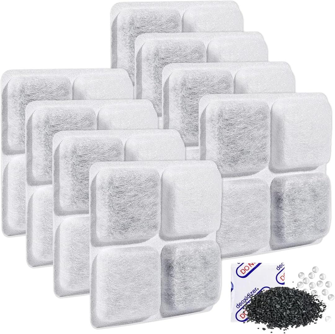 Pet Food Desiccant Bag Replacement Compatible with Petlibro Automatic Pet Feeder, PLAF001, PLAF002, PLAF101, PLAF005, PLAF006, Upgrade Packets Keep Pet Food Dry and Fresh 8 Pack
