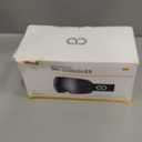 Lamicall Ski Goggles with 3X Anti-Fog - 100% UV Protection, OTG, Gifts for Skiing, Snowboard, Snowmobile, Men, Women (Black Frame - Silver Lens)