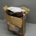 Electric Heated Blanket Throw Size 50"x60", Soft Flannel with Overheat Protection, 9 Adjustable Heat Settings & 10-Hour Auto-Off Timer, Fast Heating for Winter Comfort, Dark Brown