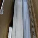 Furniture of America Dannen Modern Classic Solid Wood Bed Frame with Ornamental Coffered Panels, Wooden Bedframe for Bedroom, Guest Room, Box Spring Needed, Queen, Tawny Brown