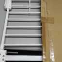 Extra Wide Baby Gates 57.5-62 Inch, Large Metal Safety Gate for Stairs, Doorways - No Drilling, Pressure Mounted Pet Gates for Kids & Dogs