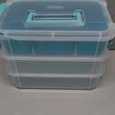 Sterilite 14138606 Layer Stack & Carry Box, 10-5/8-Inch
