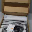 Floor Lamp with Remote Control,Bright Floor Lamps for Living Room/Bedroom/Office, Stepless Adjustable 3000K-6000K Colors and 10-100% Brightness,Standing Light with Foot Switch (Black)