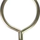 Curtain Eyelet Rings, Satin Nickel, 14 pcs