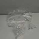 30 Sets 7 oz Clear Charcuterie Cups for Martini Party Salad Appetizer Cups Dressing Alcohol Bottle Set Mini Plastic Martini Glasses Set for Wedding Birthday Appetizers Food (Clear)