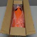 Leaf Blower Air Booster, Upgraded Leaf Blower Extension Booster Attachment, Airflow Amplifier Instantly Boosts Airflow, for Circular Nozzle Diameter of 2-4 inches, Orange