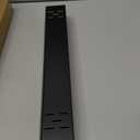 2 Pack Magnetic Book Shelf for Whiteboard Classroom, 17 Inch Magnetic Shelf Metal Floating Book Shelves Heavy Duty Magnetic Book Display Shelf Magnetic Book Holder for Office and Classroom, Teacher (Black)