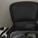 TRALT Office Chair - Ergonomic Desk Chair with Adjustable Lumbar Support, Mesh Computer Chair, Executive Chairs for Home Office Comfortable Lumbar Support (Dark Gray) (Black+grey)