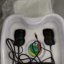 Upgraded Ionic Foot Bath Detox Machine  No Salt Limit, No Alarm Shutoffs | One-Touch 30-Min Auto Spa | 2 Arrays, 15 Liners & Detox Sea Salt | Home Foot Spa for Circulation & Relaxation