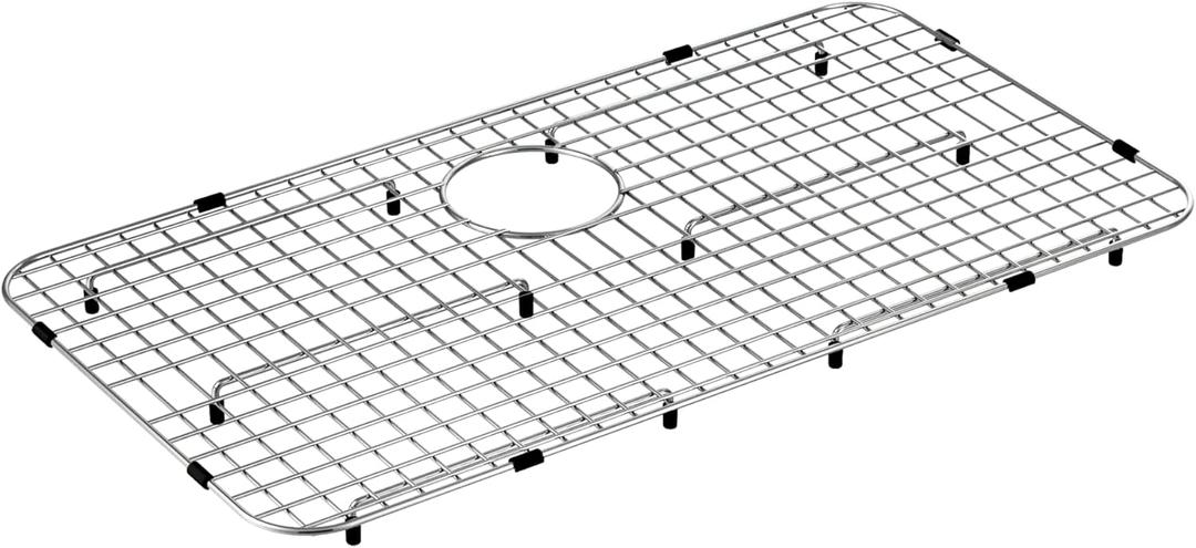 Moen GA780B Rear Drain Bottom Sink Grid 29" X 16", Stainless Steel