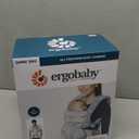 Ergobaby Omni 360 All-Position Baby Carrier for Newborn to Toddler with Lumbar Support & Easy Snug Infant Insert, Grey, Premium Cotton