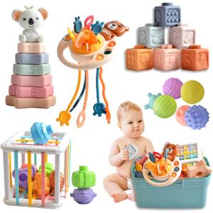 Activity Toy - Sensory Activities for Toddlers and Kids, Baby Toys 6 -18 MonthsMontessori Toys for Babies 1-2 Years Old,Children's Development Toy Set