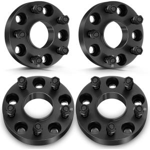 ECCPP 4PCS 5 Lug Hubcentric Wheel Spacers 1.25 inch 5x5 to 5x5 5x127mm fits for 07-15 for Jeep Wrangler (JK)| 06-10 for Jeep Grand Cherokee| 06-10 for Jeep Commander