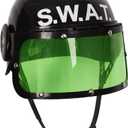 Funny Party Hats Swat Helmet for Kids - Police Dress Up Costume Hat
