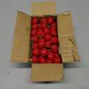 CLESDF 90Pcs Fake Mini Cherries, Artificial Faux Cherries Red and Red Black Cherry Decor, Fake Fruit Decor Simulation Cherry Model for Party Fruit Bowl Home Kitchen Photography Props
