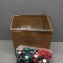 Amyhill 100 Pcs Plastic Spice Bottles Spice Jars Seasoning Jars Shaker Plastic Jars 3.3 Oz/ 100ml Seasoning Shaker with Shaker Lids(Green, Red, Black Lid)