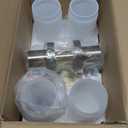 Wall Sconces Set of Two, Brass Bathroom Sconces Wall Lighting with Milky White Glass, Modern Sconces Wall Decor Set of 2 Bathroom Light fixtures for Mirror Living Room Hallway Bedroom