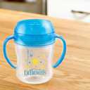 Dr. Brown's Milestones Soft Spout Sippy Cup with Handles, BPA-Free, Blue Star