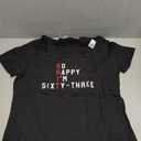 So Happy I'm Sixty-Three 63rd Birthday Gift Fun 63 Years Old T-Shirt, S